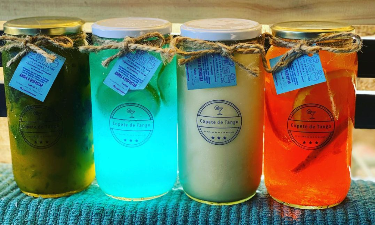 Copete de Tango: coctelería eco-friendly a domicilio