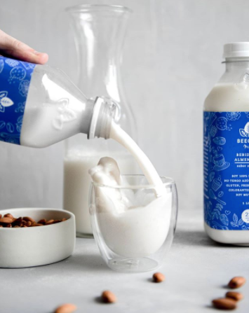 Beegan: bebida de almendras nutritiva y deliciosa