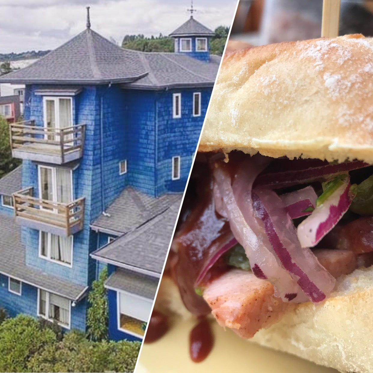 La mejor combinación de Puerto Varas: Casa Kalfu y Pan con Chancho